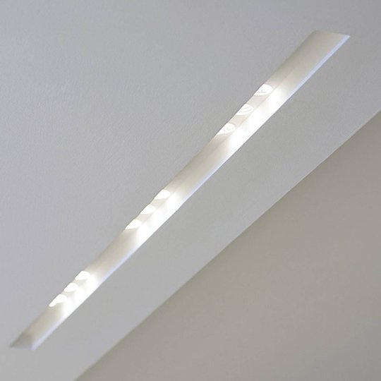 LED-takinbyggnadslampa 4191C GU10 längd 20,5 cm
