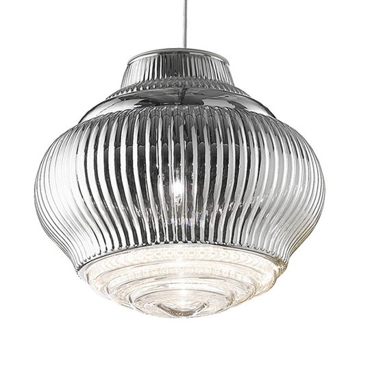 Pendellampa Bonnie 130 cm silver metallic