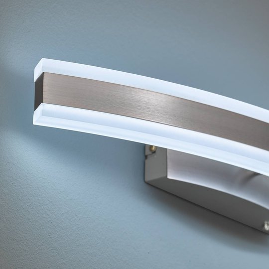 LED-vägglampa Stiff TW med dimmer, CCT, 55 cm