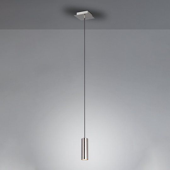 Hänglampa Marley nickel matt 1 lampa