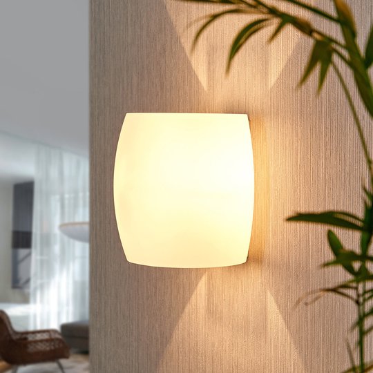 Glasvägglampa Lusine