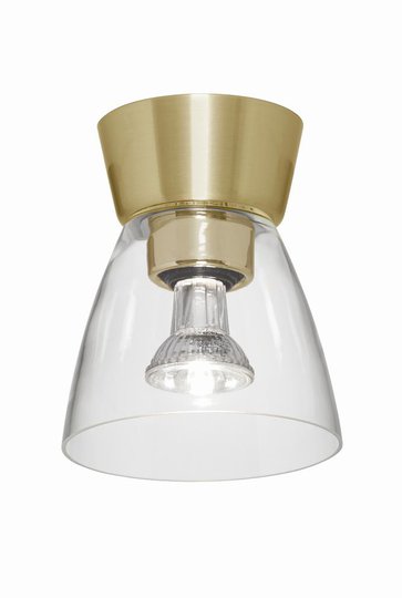 Bizzo mässing/klar LED (Mässing/guld)