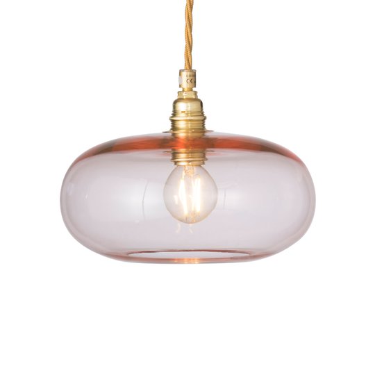 EBB & FLOW Horizon hänglampa rosé-guld Ø 21 cm