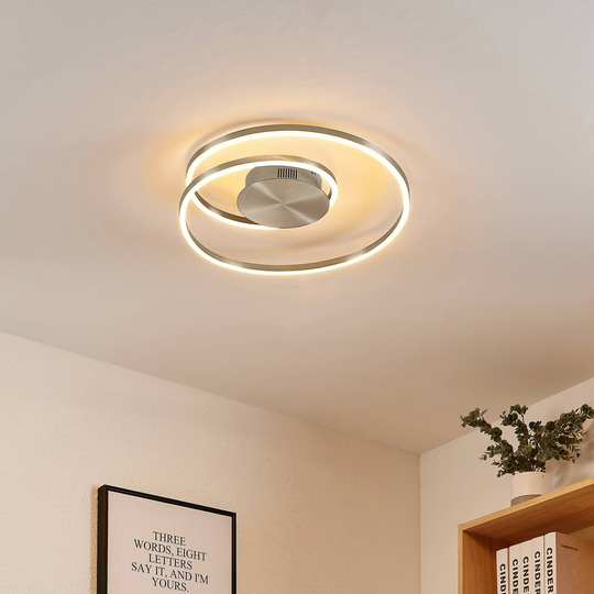 Lindby Imus LED-taklampa, dimbar, Ø 49 cm
