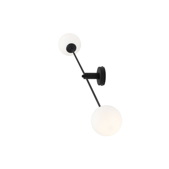 Ohio vägglampa (Svart)