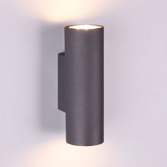 Vägglampa Marley 2 lampor svart