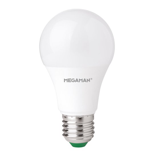 LED-lampa E27 A60 9W, varmvit, dimbar