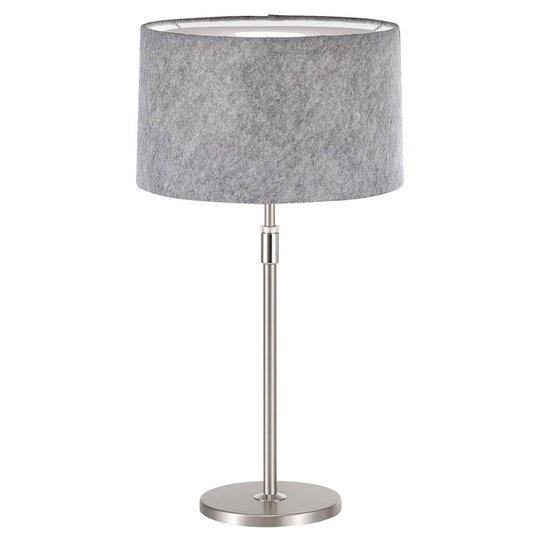 Loop - bordslampa med filtskärm, ljusgrå