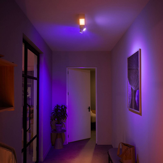 Philips Hue Centris LED-spotlight, 2 lampor, vit