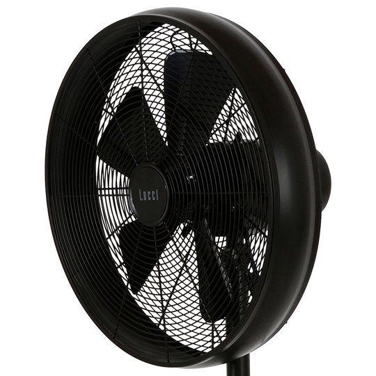 Golvfläkt Breeze 153 cm, trebent, svart
