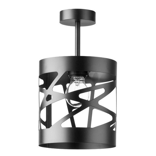 Taklampa Modul Frez mönsterskärm 17,5 cm svart