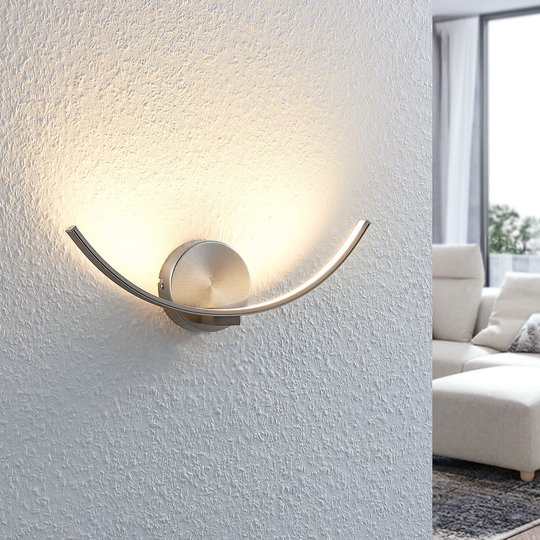 Bågformad LED-vägglampa Iven
