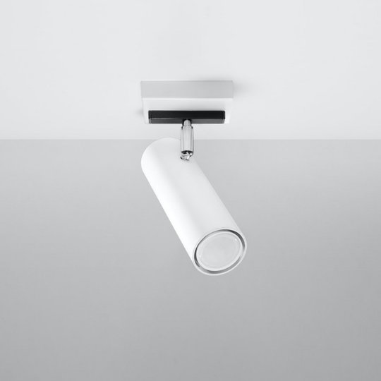 Takspotlight Spoty, vit, 1 lampa