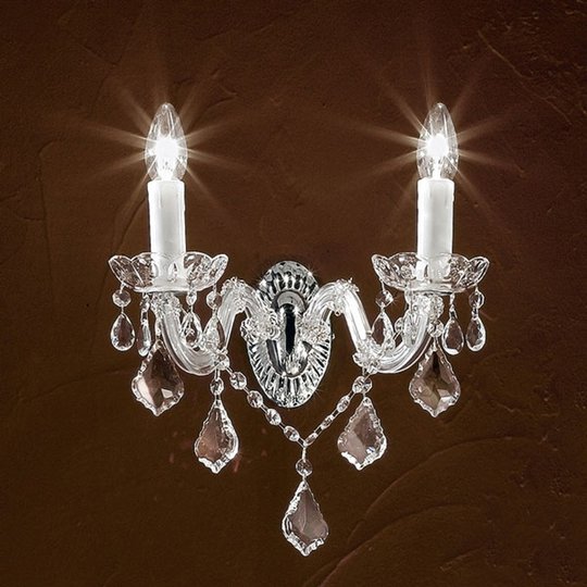 Vacker vägglampa LILIANA
