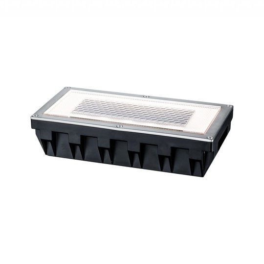 Box inbyggd solcell (Borstat stål)