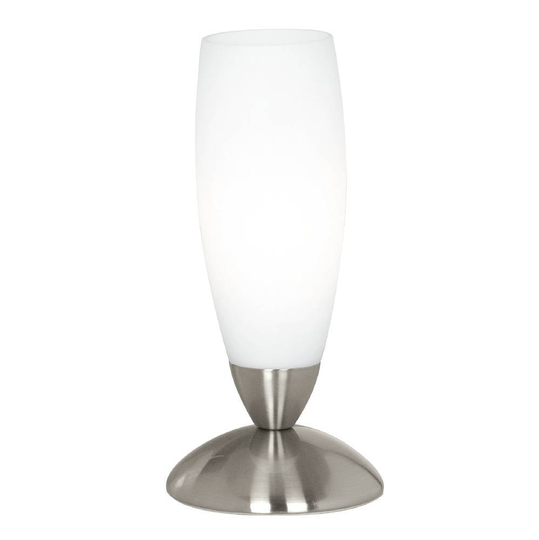 Slim bordslampa (Nickel)