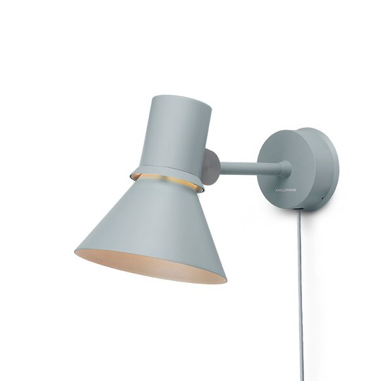 Anglepoise Type 80 vägglampa med kontakt dimgrå