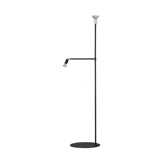 Golvlampa GALAX svart struktur Örsjö Belysning