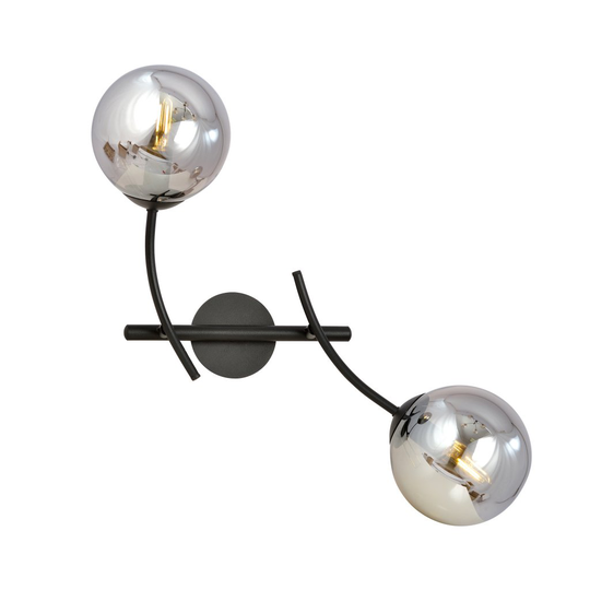 Hunter K2 vägglampa (Svart)