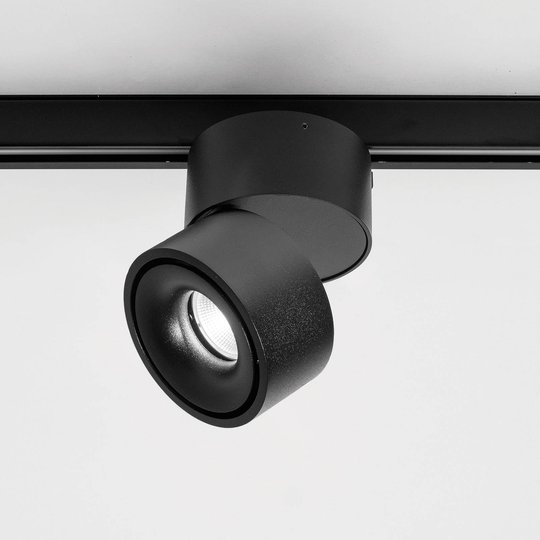 Egger Clippo LED-skenspot dim-to warm svart