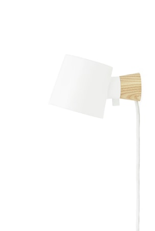 Rise Vägglampa EU Vit