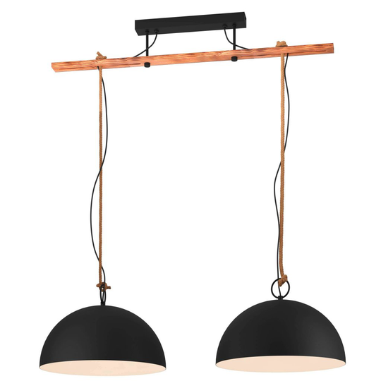 Hodsoll Taklampa 2L (Svart)