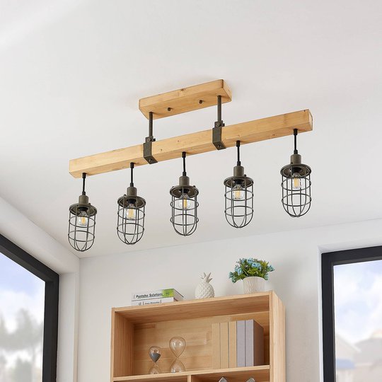 Lindby Serima taklampa, 5 lampor