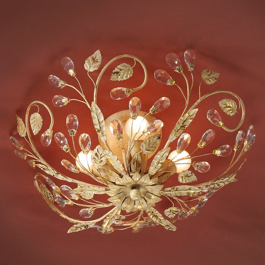 Taklampa Verdi i florentinerstil med LED-lampor
