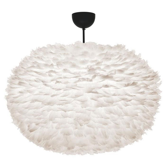 Eos plafond XL (svart) (Vit)