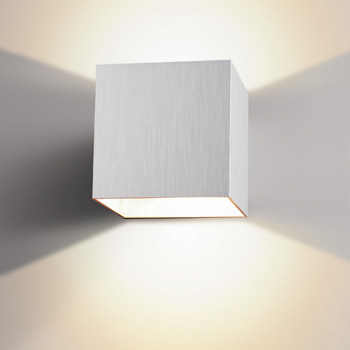 Alu Box vägglampa (Aluminium)