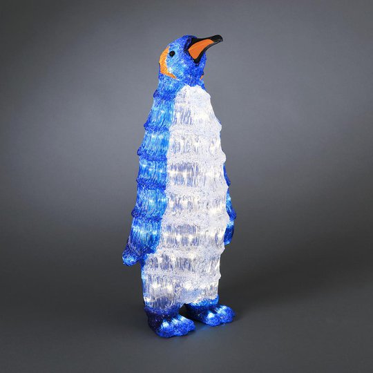 Pingvin 160 LED 63 cm (Blå)