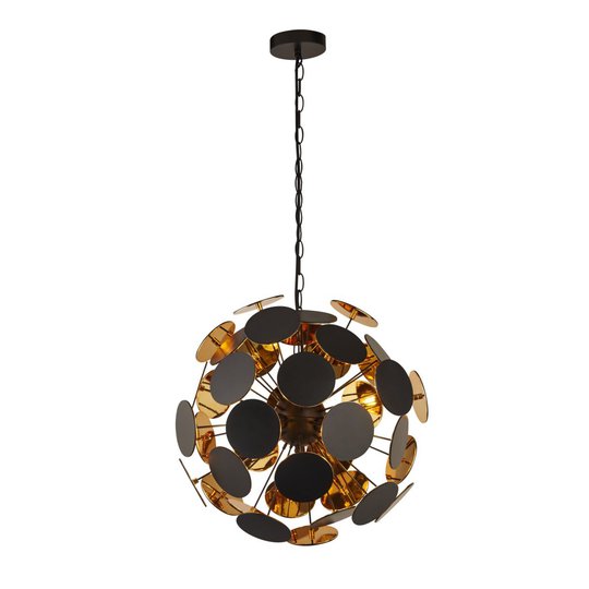 Discus taklampa 47cm (Svart)