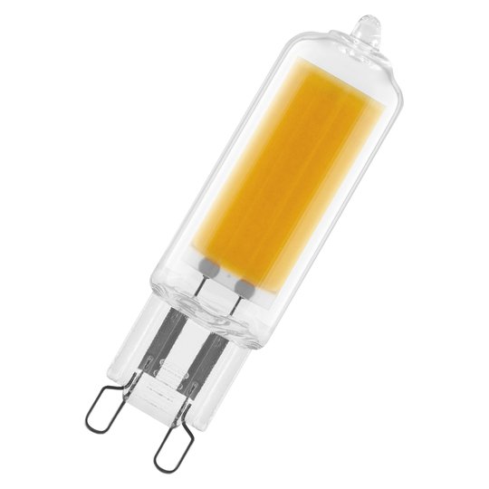 OSRAM LED-stiftlampa G9 2,8W 827 klar 2-pack