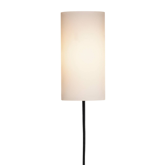 LED-vägglampa Mona, dimbar, svart