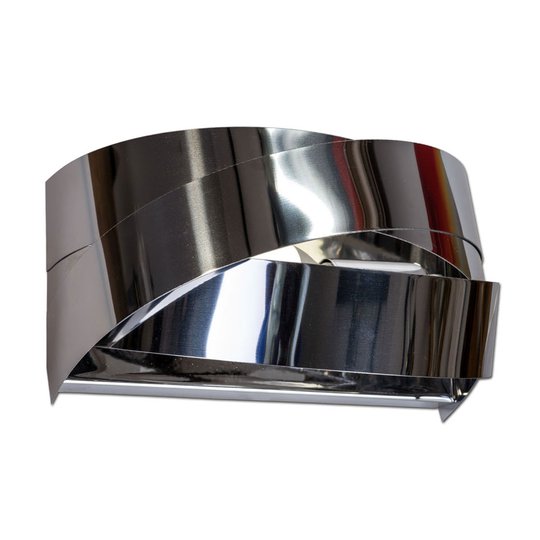 Vägglampa Tornado krom-nickel