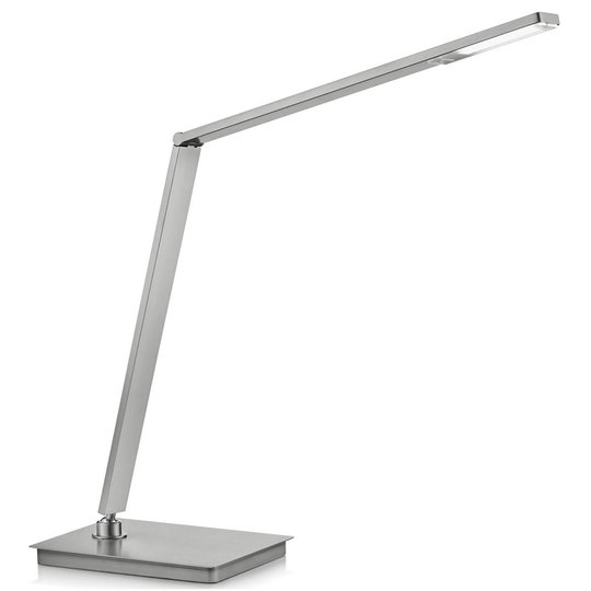LED-skrivbordslampa Omar med dimmersensor