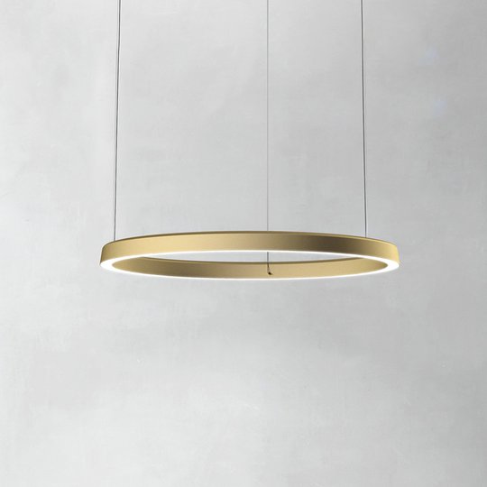 Luceplan Compendium Circle 72 cm, mässing