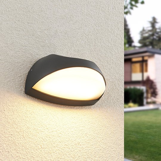 Lucande Loena LED-utomhusvägglampa