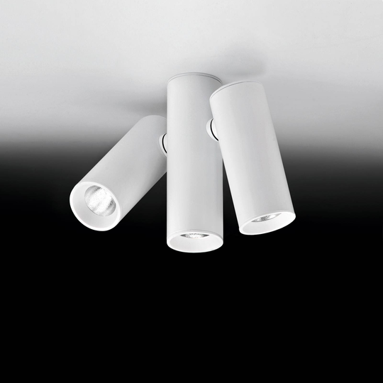 Milan Haul LED-taklampa 3 lampor, vit