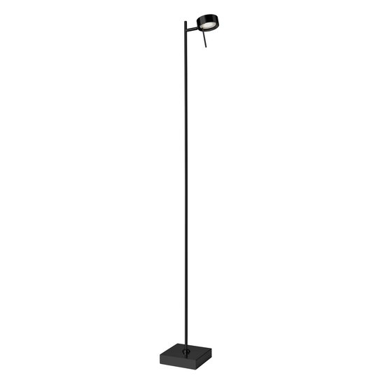 LED-golvlampa Bling, dimmer, 1 lampa svart