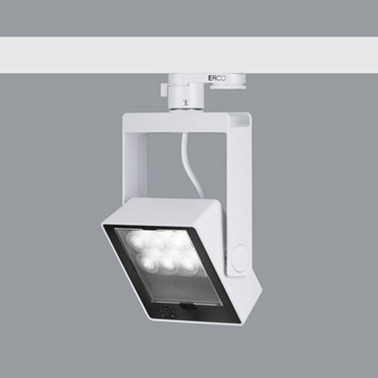 ERCO Logotec 230V spot 12W flood 940 vit