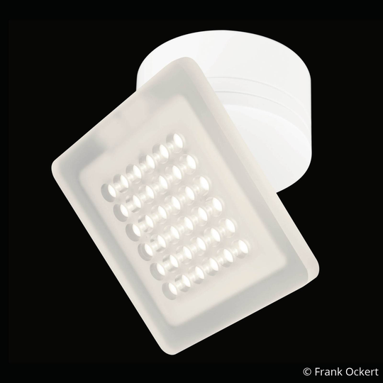 Nimbus Modul Q 36 TT påbyggnadslampa med LED vit