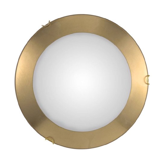 Vägglampa Moon Leaf, guld, Ø 40 cm