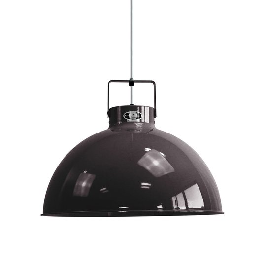 Jieldé Dante D450 hänglampa, svart, Ø 45 cm