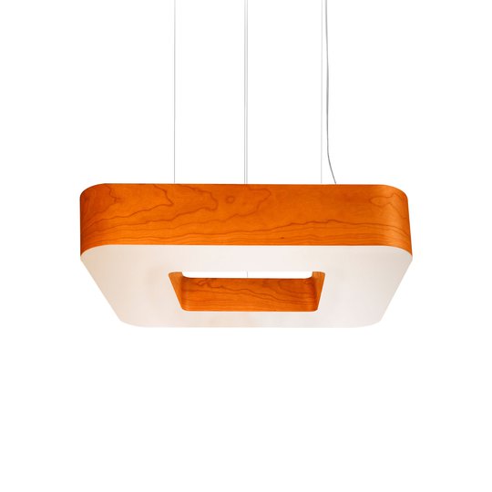 LZF Cuad LED-hänglampa 0-10 V dim, orange
