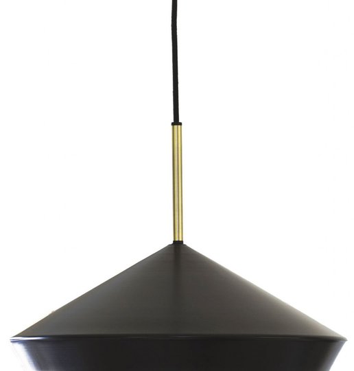 Geometri taklampa (Svart)