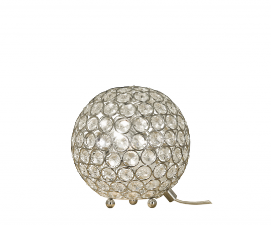 Bling bordlampa 15cm (Förkromad/blank)