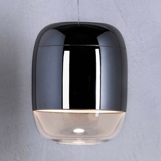 Prandina Gong S3 hänglampa metalliserad spegel