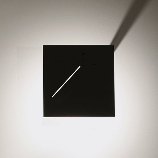 Designervägglampa Des.agn med LED-lampor, svart