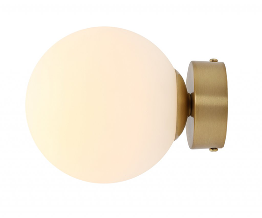 Ball vägglampa (Mässing)